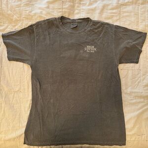 Gray Short Sleeve Crew Neck Tee